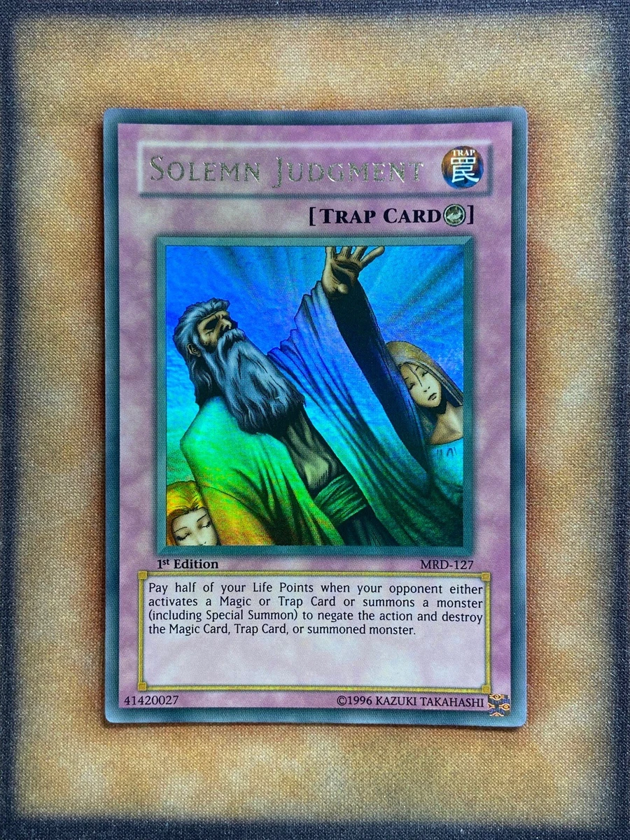 Yu-Gi-Oh! TCG Solemn Judgment Individual Collectible Card Game