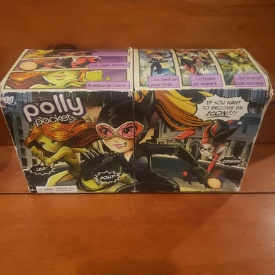 Mattel POLLY POCKET 2012 SDCC DC Villains Poison Ivy Catwoman Harley Quinn  Foto 1 de 4