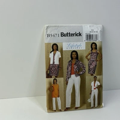 Dress Tunic Pants Jacket Princess Seams Loose Size 6-12 UNCUT Pattern 5471  - Image 1 of 2