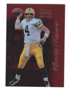 1996 SELECT CERTIFIED RED #85 BRETT FAVRE PARALLEL FOOTBALL CARD (NM-MT) - Picture 1 of 2