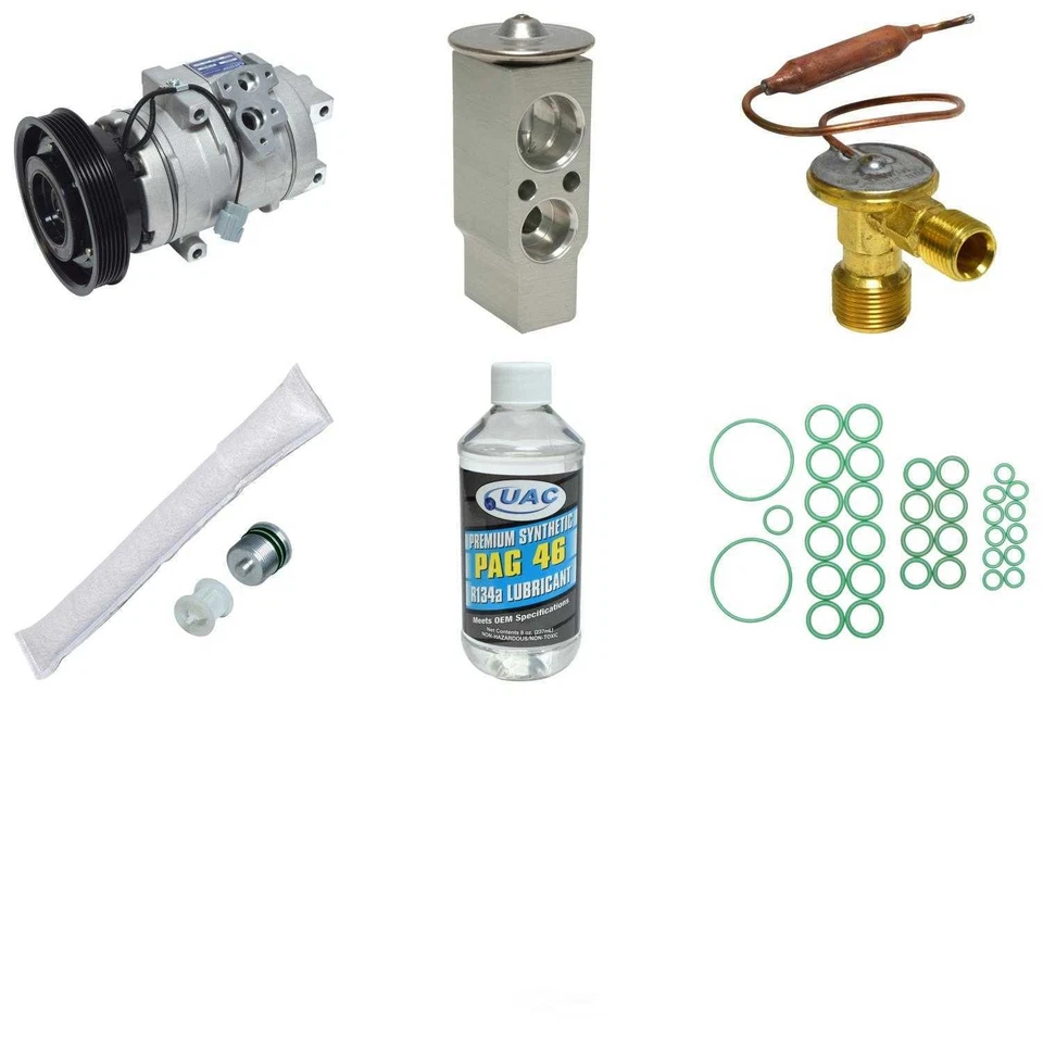 Kit de compressor e componentes AC compatível com 1999-2004 Honda Odyssey AR CONDICIONADO UNIVERSAL - Imagem 1 de 1