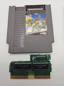 Teenage Mutant Ninja Turtles (Nintendo, 1985) gioco TMNT autentico NES
