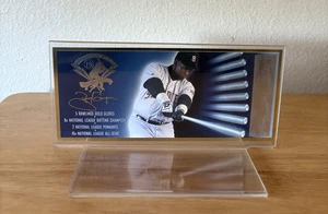Tony Gwynn San Diego Padres Last Home Game Ticket Holder SGA MLB 2001 Souvenir - Picture 1 of 4