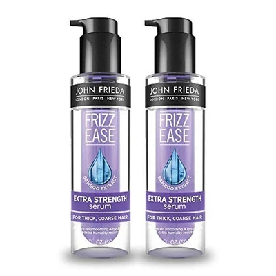 Suero capilar John Frieda Frizz-Ease extra fuerte, 1,69 fl oz (paquete de 2) Foto 1 de 3