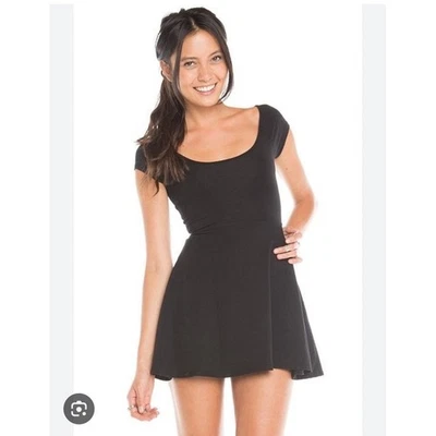 Brandy Melville Black Bethany Dress - Image 1 of 4
