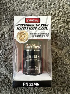 EDELBROCK UNIVERSAL 12 VOLT IGNITION COIL PN 22746 - Foto 1 di 5