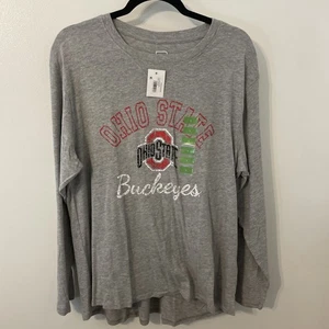 NWT NCAA Ohio State Buckeyes Women’s Large 12/14 T-shirt ProEdge Knights Apparel - Picture 1 of 16