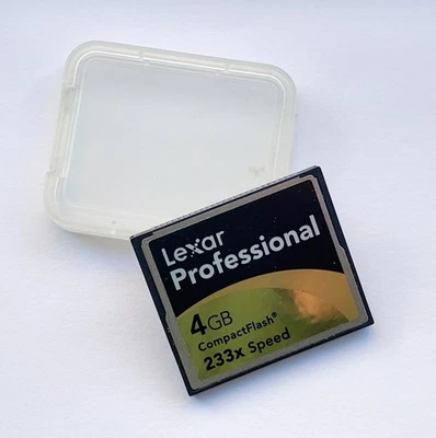 Lexar Compact Flash Card (4GB) - Image 1 of 2