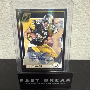 2024 Panini Zenith HINES WARD Auto Autograph #61/99 Pittsburgh Steelers - Picture 1 of 2