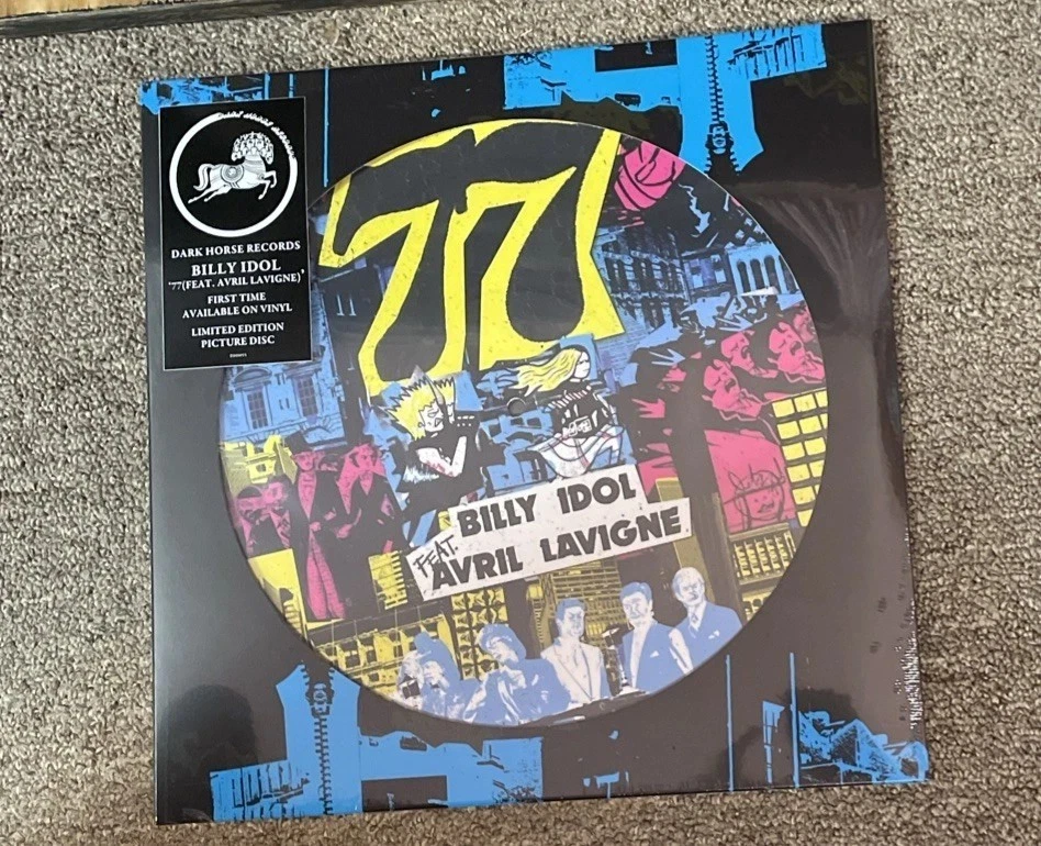 BILLY IDOL  RSD BLACK  FRIDAY 2025 SEALED   AVRIL LAVIGNE 77 PICTURE DISC - Image 1 of 1