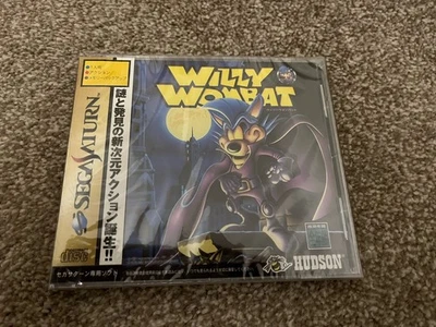 Willy Wombat - Sega Saturn - NTSC-J - New Sealed - Image 1 of 4