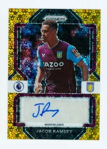 2022-23 Jacob Ramsey Panini Prizm Breakaway Gold Autographed Soccer Card 10/10 - Picture 1 of 3