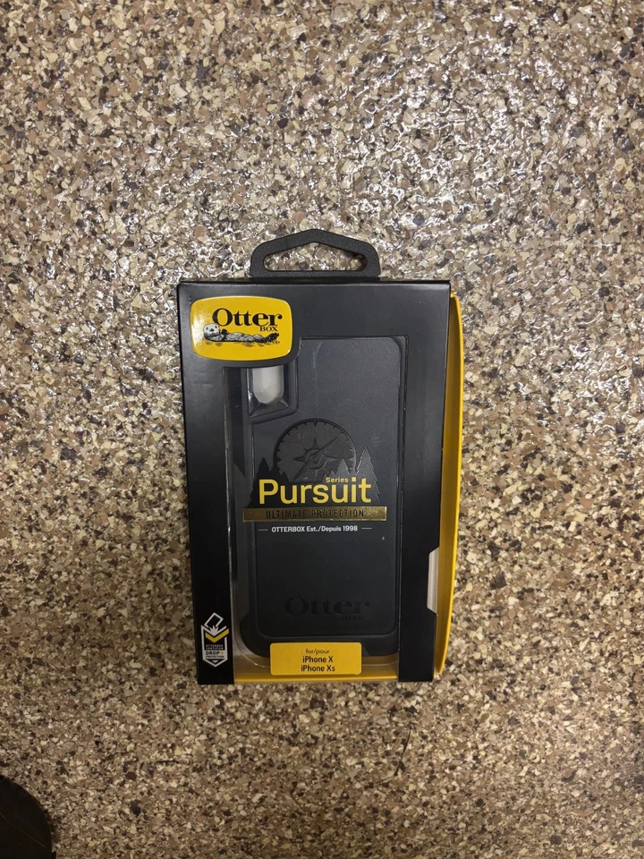 Funda iPhone X Otterbox - Pursuit Series Ultimate Protection - color negro Foto 1 de 1