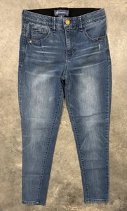 Democracy Jeans Ab Solution Damen 2 blau Stretch Denim Skinny Leg helle Waschung - Bild 1 von 8