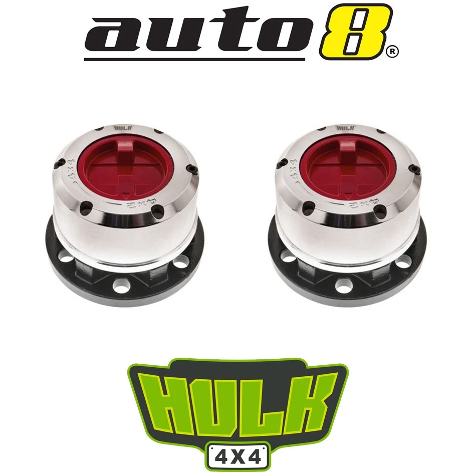 Pair of Free Wheel Hubs for Holden Jackaroo UBS16 2.3L Petrol 4ZD1 1985 - 1988 - image 1 of 1