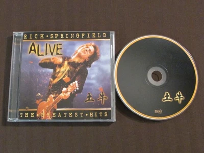 Rick Springfield The Greatest Hits...Alive CD Recorded Live 2000 "Jessie's Girl" - Image 1 of 4