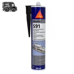 SIKAFLEX 591. Sellador Adhesivo Marino GRIS Sika 300ml. Se puede pintar sobre - Imagen 1 de 1