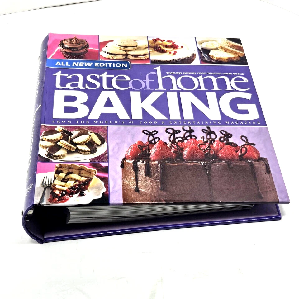 Taste of Home Baking Cookbook Hardcover Spiral Bound All New Edition Foto 1 de 4