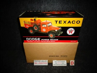 Texaco 1st Gear 1946 Dodge Power Wagon FORESTRY DIVISION FIRE Brush Unit 19-2474 - Image 1 of 4