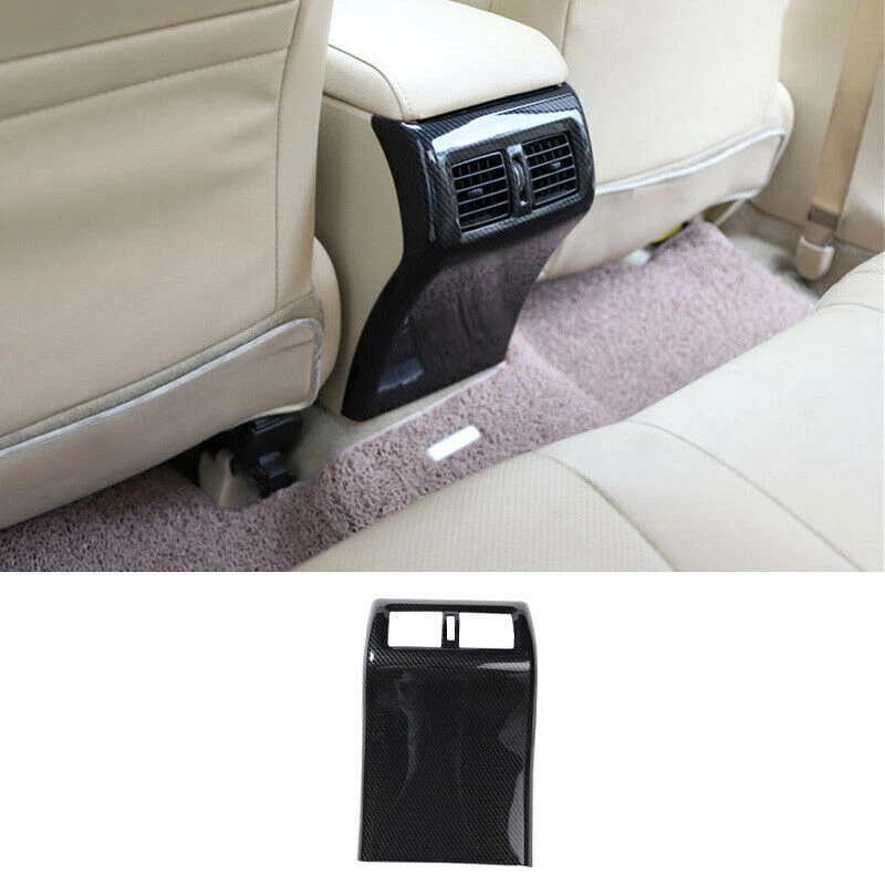 For Toyota Camry 2012-17 Carbon Fiber Rear Air Outlet Vent Panel Cover trim 1pcs - Изображение 1 из 4