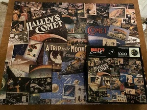 VTG  Springbok Halley's Comet Jigsaw Puzzle 1000 Pc 24x30 incomplete - Picture 1 of 2