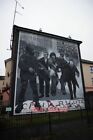 PHOTO  BLOODY SUNDAY BOGSIDE MURAL ON LECKY STREET LONDONDERRY / DERRY. 2015