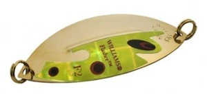 Williams Flasher 2, w/Hook F2SS Fishing Lure - Gold & Chartreuse - F2GCH-SS - Picture 1 of 4