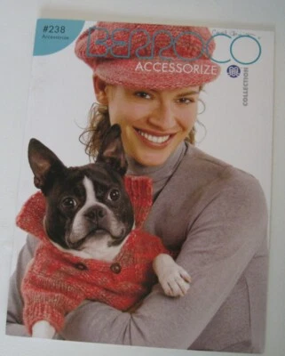 Berroco Accessorize Pattern Brochure 238 Booklet Knit Crochet 29 projects 2005 - Image 1 of 4