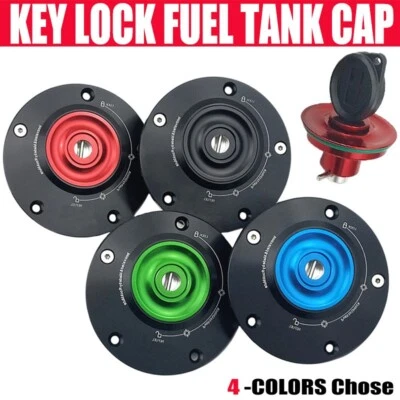Para Monster 400/S Monster 600 Ajuste Directo Tapa de Combustible Cerradura de Llave Aluminio Antioxidante Foto 1 de 4