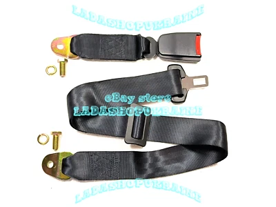 LADA CENTRO TRASERO 2 Puntos Cinturón Seguridad Cintura de Seguridad 93 138cm Foto 1 de 4