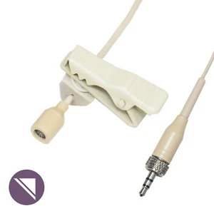 Omni Lavalier Mic with 4mm Capsule Beige - 3.5mm Jack Sennheiser Connection - Bild 1 von 1