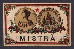 ETICHETTA VINO MISTRÀ JENNY LIND - WINE LABEL - Picture 1 of 1