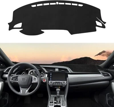 Коврик для приборной панели коврик для салона автомобиля чехол для приборной панели подходит для Honda Civic 2016-2021 - Изображение 1 из 4