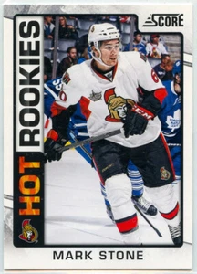 2012-13 SCORE HR HOCKEY #548 MARK STONE RC ROOKIE NM-MT RAW 02 (7547) - Imagen 1 de 3