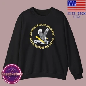 Departamento de Policía de Los Ángeles SWAT California Negro Talla S-3XL - Imagen 1 de 1