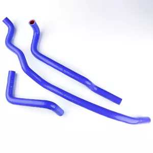 For 2004-2005 Suzuki Twin Peaks 700 4X4 Silicone Coolant Radiator Hose Kit BLUE - Picture 1 of 10