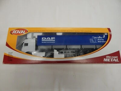 JOAL DAF XF 105 WITH COVERED TRAILER 345 MIB 1:50 - Image 1 of 4