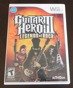 Guitar Hero 3 III Legends of Rock (Nintendo Wii, 2006) EUC - Picture 1 of 3