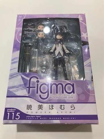 Puella Magi Madoka Magica Homura Akemi Figure 115 MAXFACTORY figma Japan Import Cover