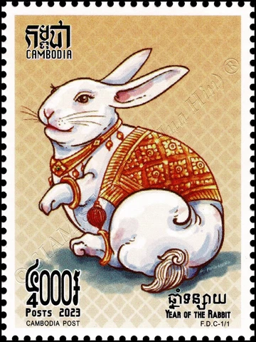 Khmer New Year: Year of the Rabbit (MNH) Cover