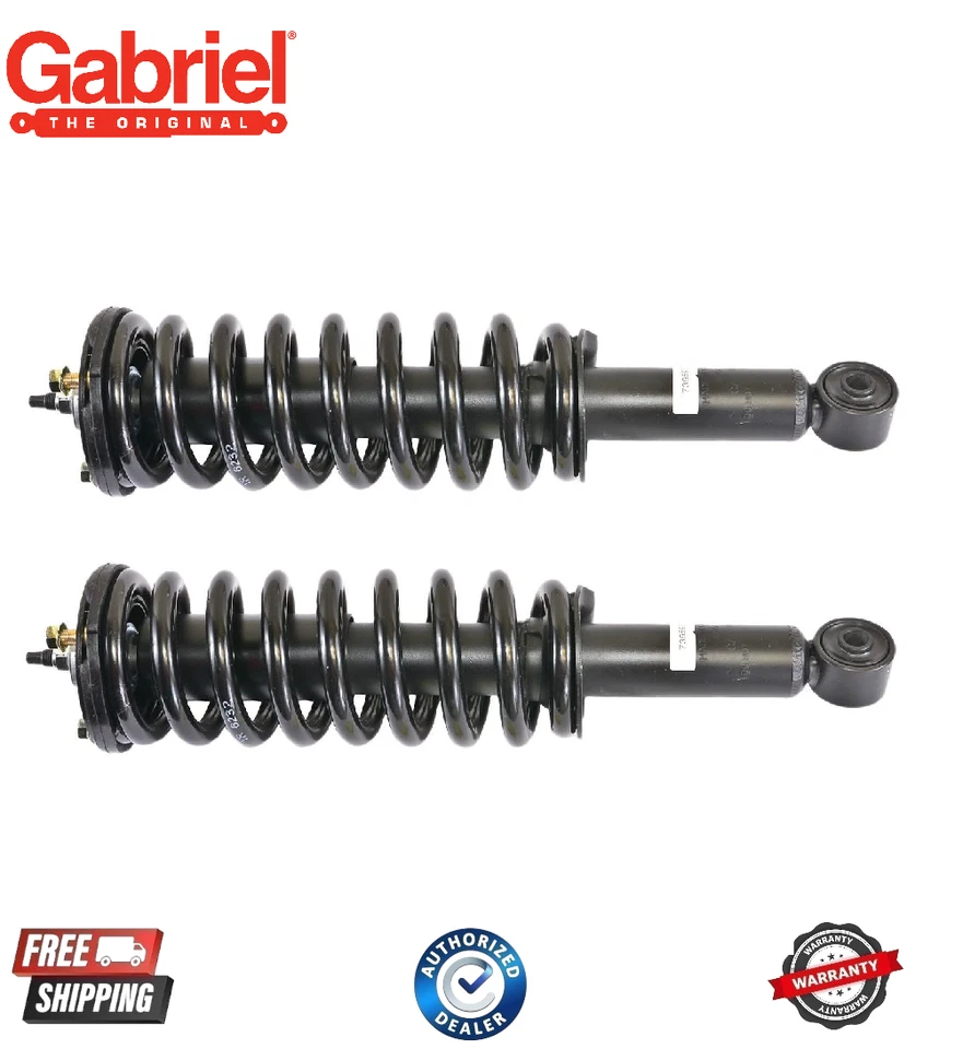 Conjunto de 2 piezas de puntal delantero y resorte helicoidal ReadyMount Gabriel para Toyota Tacoma Foto 1 de 1