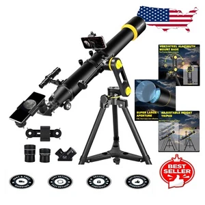 Professional 90mm Aperture Telescope with 1000mm Focal Length & Tracking Mount - Picture 1 of 13
