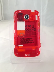 Official Genuine - HTC Desire C - Red - Rear Mid Frame Housing - Picture 1 of 12