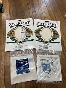 ZWEIGART, Flamingo Mills & Charles Craft Precut Cross Stitch Fabric - Picture 1 of 5