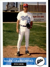 1994 Amarillo Dillas Collect-A-Sport #6 Mark Czarkowski Newington Connecticut CT