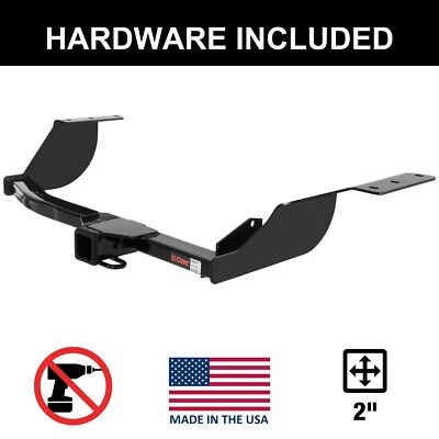 Enganche de remolque CURT 2007-2013 Mitsubishi Outlander All Class 3, receptor de 2" Foto 1 de 4