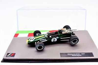 Modellini auto FORMULA 1 scala 1:43 BRABHAM BT24 Hulme collezione modellismo car - Immagine 1 di 4