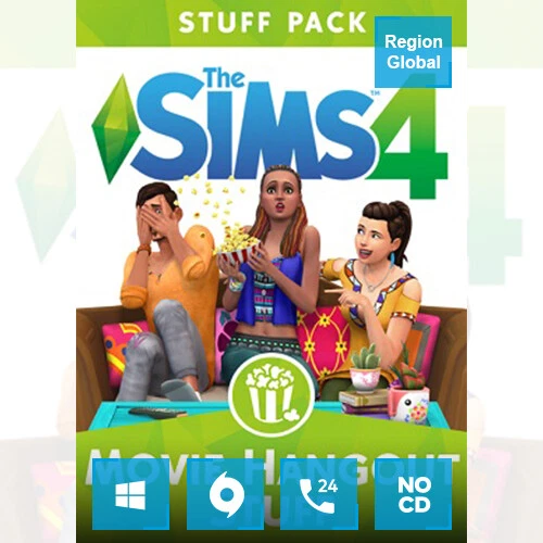 Die Sims 4 Film Hangout Stuff Pack DLC für PC Spiel EA App Key Region Free - Bild 1 von 1