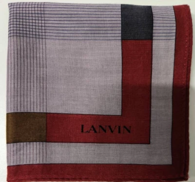 LENÇO CLÁSSICO ESTAMPADO ALGODÃO 18" - Imagem 1 de 2