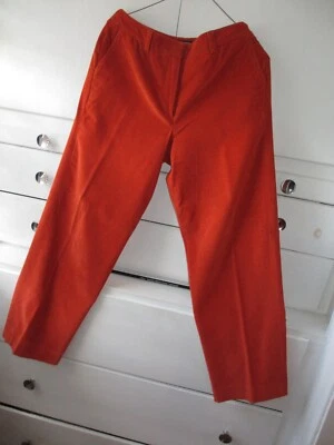 PANTALONES DE PANA MUJER LARRY LEVINE NARANJA TALLA 8P Foto 1 de 4